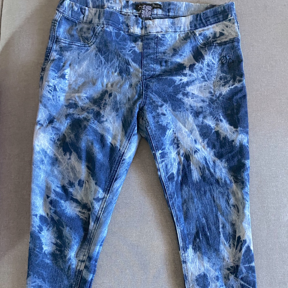 Acid Wash Denim/Jean Jeggings